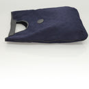 CELINE C Sulky Hand Bag Canvas Navy Auth ti3127-4