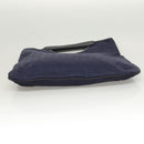 CELINE C Sulky Hand Bag Canvas Navy Auth ti3127-5