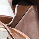 Burberrys Nova Check Boston Bag Canvas Beige Gold Auth ti3132-17