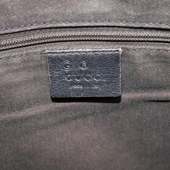 GUCCI GG Canvas Abbey Shoulder Bag Outlet Brown Gold 272400 Auth ti3133