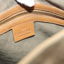 GUCCI Shoulder Bag Canvas Leather Beige Brown 110295 Auth ti3134-18