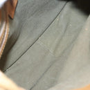 GUCCI Shoulder Bag Canvas Leather Beige Brown 110295 Auth ti3134-10