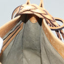 GUCCI Shoulder Bag Canvas Leather Beige Brown 110295 Auth ti3134-19