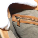 GUCCI Shoulder Bag Canvas Leather Beige Brown 110295 Auth ti3134-21