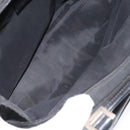 GUCCI Jackie Hand Bag Nylon Black Silver 002 1071 Auth ti3135-11