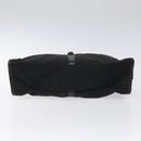 GUCCI Jackie Hand Bag Nylon Black Silver 002 1071 Auth ti3135-5