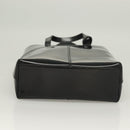 GUCCI Hand Bag Enamel 2way Black Gold 000 2113 0553 Auth ti3137-5