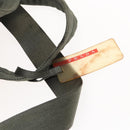 PRADA Sports Boston Bag Nylon Black Silver Auth ti3146-19