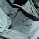 PRADA Sports Boston Bag Nylon Black Silver Auth ti3146-24