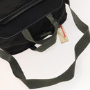 PRADA Sports Boston Bag Nylon Black Silver Auth ti3146-7