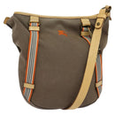 BURBERRY Blue Label Shoulder Bag Canvas Brown Auth ti3148-1