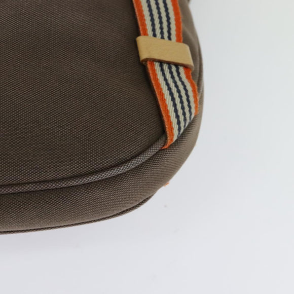 BURBERRY Blue Label Shoulder Bag Canvas Brown Auth ti3148