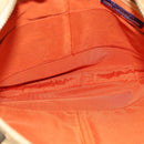 BURBERRY Blue Label Shoulder Bag Canvas Brown Auth ti3148-11