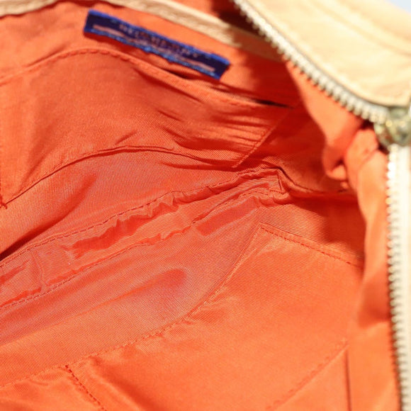 BURBERRY Blue Label Shoulder Bag Canvas Brown Auth ti3148