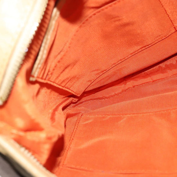 BURBERRY Blue Label Shoulder Bag Canvas Brown Auth ti3148