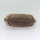 BURBERRY Blue Label Shoulder Bag Canvas Brown Auth ti3148-5