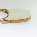 BURBERRY Blue Label Shoulder Bag Canvas Light Blue Silver Auth ti3149-3