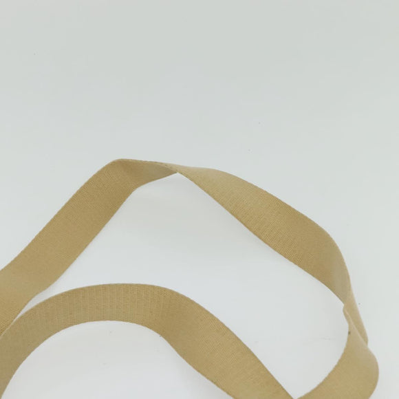 BURBERRY Blue Label Shoulder Bag Canvas Light Blue Silver Auth ti3149