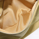 Burberrys Blue Label Shoulder Bag Suede Beige Silver Auth ti3150-19