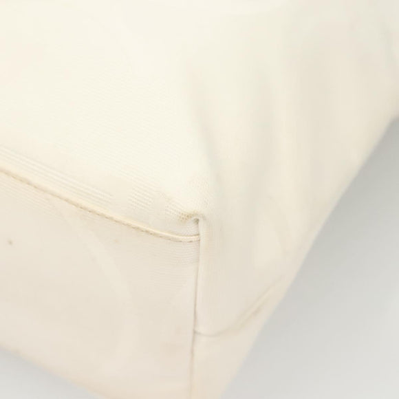 GUCCI Tote Bag Canvas White 123439 Auth ti3151