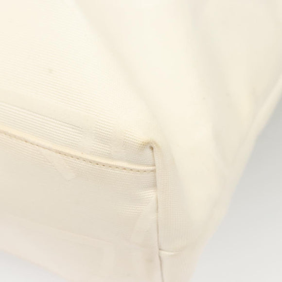 GUCCI Tote Bag Canvas White 123439 Auth ti3151