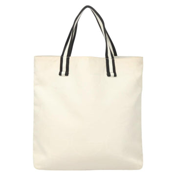 GUCCI Tote Bag Canvas White 123439 Auth ti3151 - 0