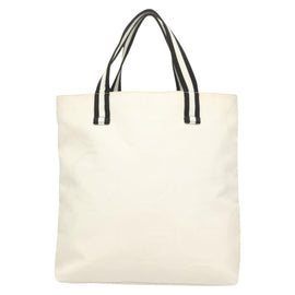 GUCCI Tote Bag Canvas White 123439 Auth ti3151 - 0