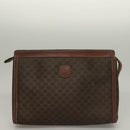 CELINE Macadam Canvas C Sulky Shoulder Bag 2Set Beige Brown Auth ti3152-10