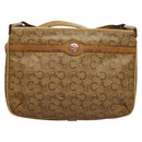 CELINE Macadam Canvas C Sulky Shoulder Bag 2Set Beige Brown Auth ti3152-2