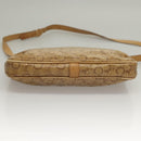 CELINE Macadam Canvas C Sulky Shoulder Bag 2Set Beige Brown Auth ti3152-7