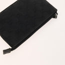 GUCCI GG Canvas Supreme Line Bag PVC Suede 3Set Beige Black Auth ti3153-19