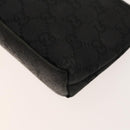 GUCCI GG Canvas Supreme Line Bag PVC Suede 3Set Beige Black Auth ti3153-21