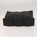 HERMES Tote Bag Canvas 3Set Gray Black Red Auth ti3156-8