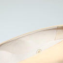 CHANEL High Heels Leather 35 1/2C Beige Black CC Auth ti3167-46