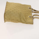 GUCCI GG Canvas Shoulder Bag 2Set Beige Gold Auth ti3169-12