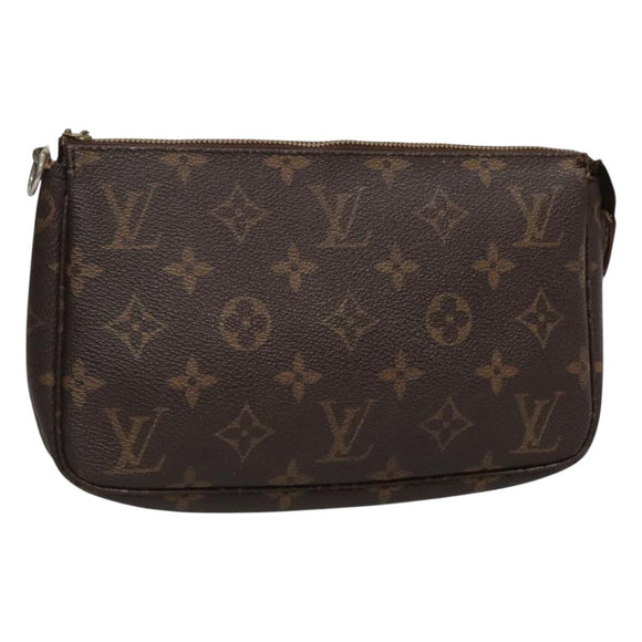 LOUIS VUITTON Monogram Pochette Accessoires Pouch M51980 LV Auth ti3184