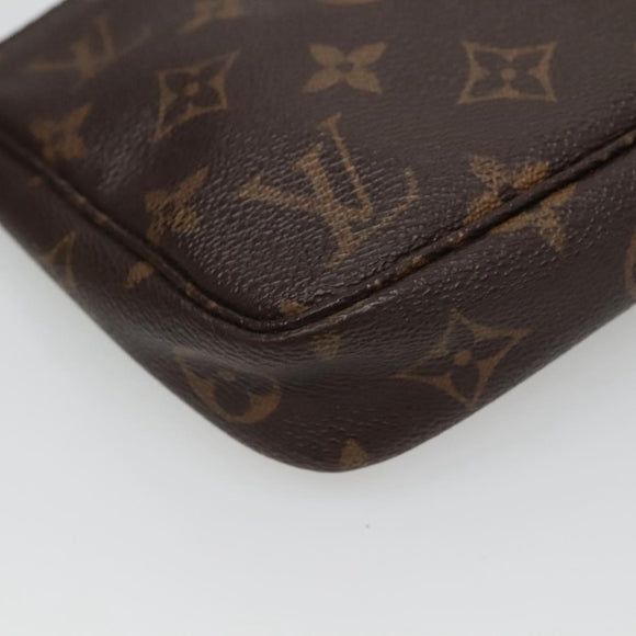 LOUIS VUITTON Monogram Pochette Accessoires Pouch M51980 LV Auth ti3184