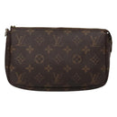 LOUIS VUITTON Monogram Pochette Accessoires Pouch M51980 LV Auth ti3184-13