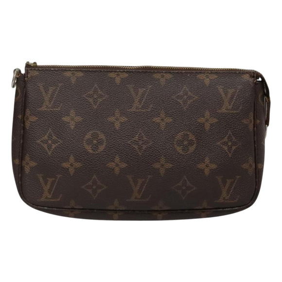 LOUIS VUITTON Monogram Pochette Accessoires Pouch M51980 LV Auth ti3184