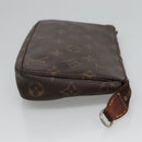 LOUIS VUITTON Monogram Pochette Accessoires Pouch M51980 LV Auth ti3184-3