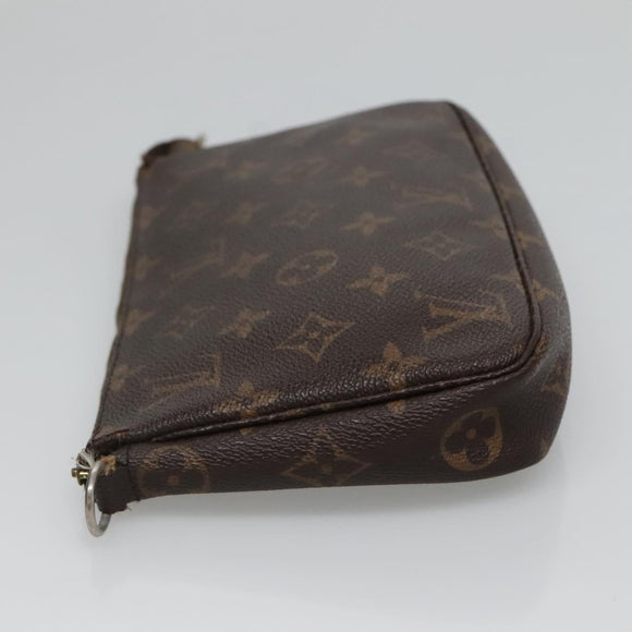 LOUIS VUITTON Monogram Pochette Accessoires Pouch M51980 LV Auth ti3184