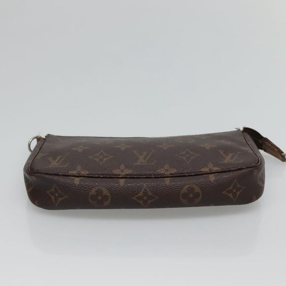 LOUIS VUITTON Monogram Pochette Accessoires Pouch M51980 LV Auth ti3184