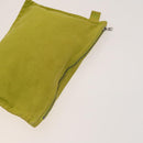 HERMES Pouch Canvas 5Set White Red Green Auth ti3194-9