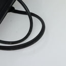 BURBERRY Nova Check Boston Bag Canvas Beige Silver Auth ti3201-7