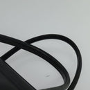 BURBERRY Nova Check Boston Bag Canvas Beige Silver Auth ti3201-8