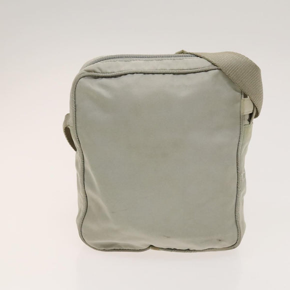 PRADA Sports Shoulder Bag Nylon 2Set Red Beige Silver Auth ti3215