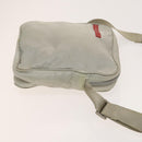 PRADA Sports Shoulder Bag Nylon 2Set Red Beige Silver Auth ti3215-12