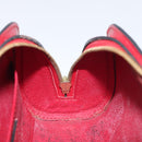 LOUIS VUITTON Epi Dauphine PM Pouch Castilian Red M48447 LV Auth ti3225-17