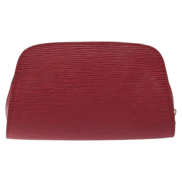 LOUIS VUITTON Epi Dauphine PM Pouch Castilian Red M48447 LV Auth ti3225 - 0