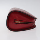 LOUIS VUITTON Epi Dauphine PM Pouch Castilian Red M48447 LV Auth ti3225-3
